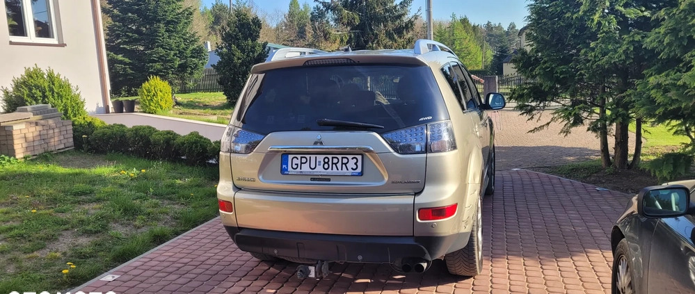 Mitsubishi Outlander cena 21000 przebieg: 378000, rok produkcji 2009 z Dobrzany małe 56